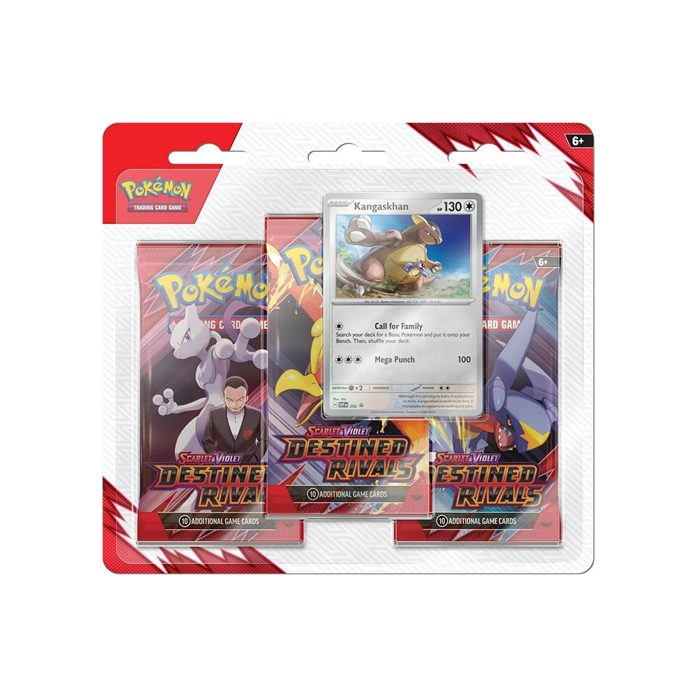 Pokemon TCG - Destined Rivals 3-Pack Blister