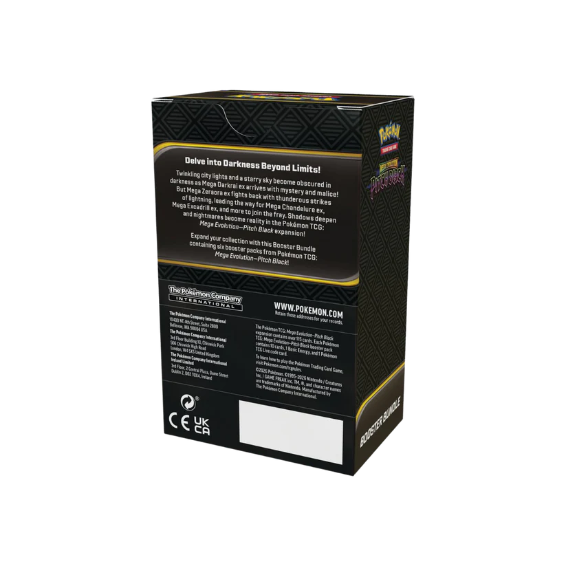 Pokémon TCG – Mega Evolution Pitch Black Booster Bundle