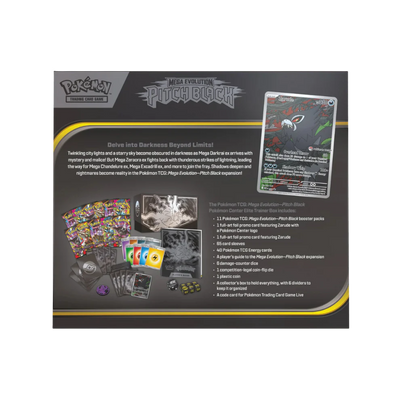 Pokémon TCG – Mega Evolution Pitch Black Pokémon Center Elite Trainer Box