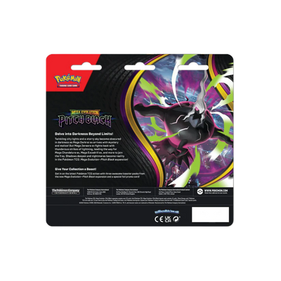 Pokémon TCG – Mega Evolution Pitch Black 3-Pack Blister